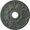 Ekena Millwork Apollo Medallion (Canopies up to 5 5/8"), 16 1/2"OD x 3 5/8"ID x 1 1/8"P, Cloud Burst Crackle CM16APCBC - alternate 1